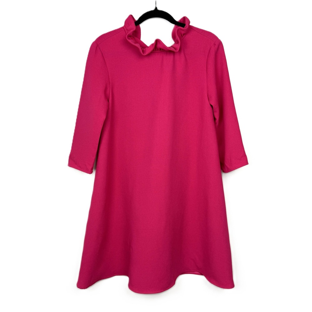 Tuckernuck Hot Pink Tie-Back Mini Dress - Picture 2 of 9